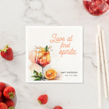 Casamento ao Primeiro Spritz Chuveiro de Noiva