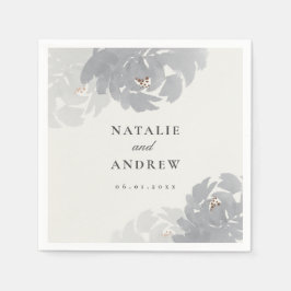 Guardanapo De Papel Casamento Aquarela Flores
