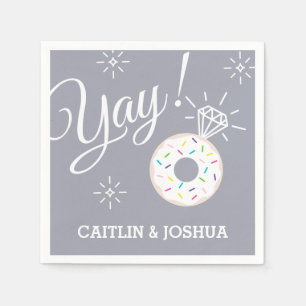 Guardanapo De Papel Casamento bonito/festa de noivado/chá da rosquinh