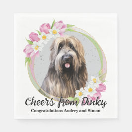 Guardanapo De Papel Casamento Briard Eu Faço Muito Nápoles Com Foto De