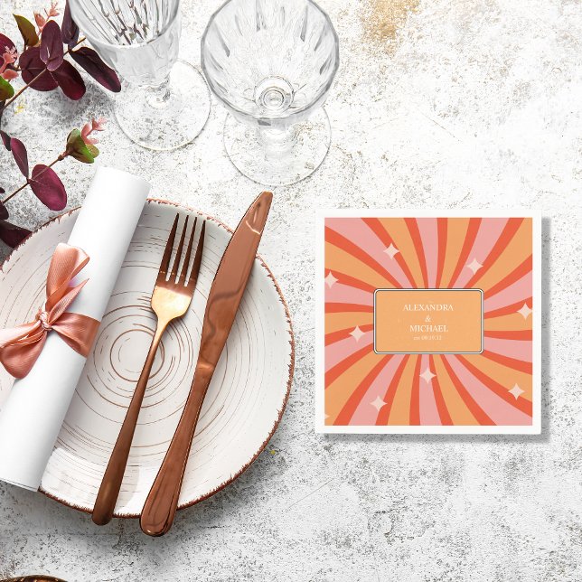 Guardanapo De Papel Casamento com Náqui com Tons Mudados Pensados do G (Criador carregado)