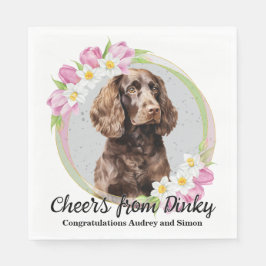 Guardanapo De Papel Casamento de Abrangente de Água Americana em Napki