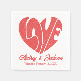 Guardanapo De Papel Casamento de amor