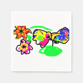 Guardanapo De Papel Casamento de Aves Humosas