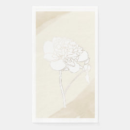 Guardanapo De Papel Casamento de Blossomas Brancos