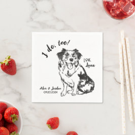 Guardanapo De Papel Casamento de Cachorros Napkins