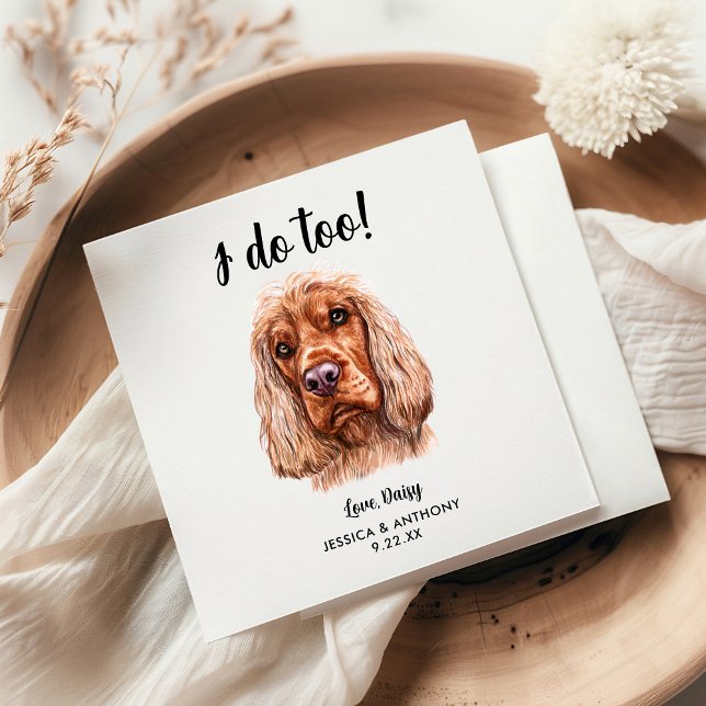 Guardanapo De Papel Casamento de Cachorros Napkins (Criador carregado)