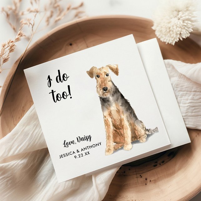 Guardanapo De Papel Casamento de Cachorros Napkins (Criador carregado)