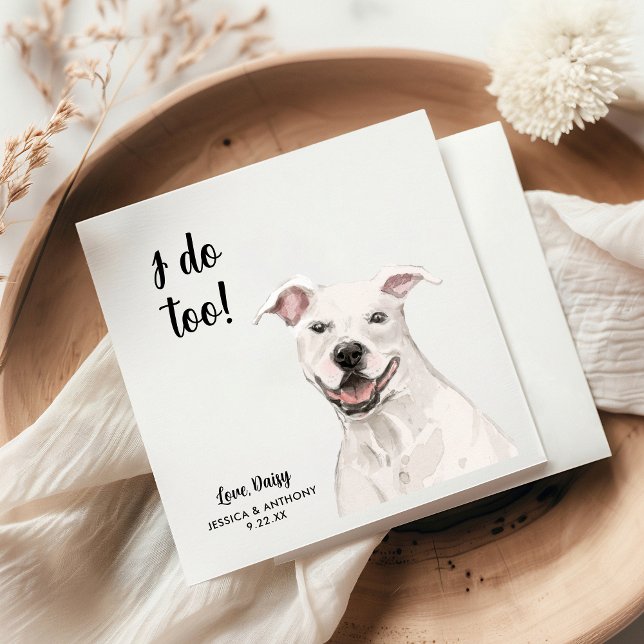 Guardanapo De Papel Casamento de Cachorros Napkins (Criador carregado)