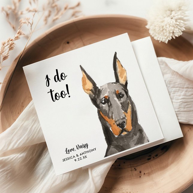 Guardanapo De Papel Casamento de Cachorros Napkins (Criador carregado)