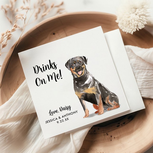 Guardanapo De Papel Casamento de Cachorros Napkins (Criador carregado)