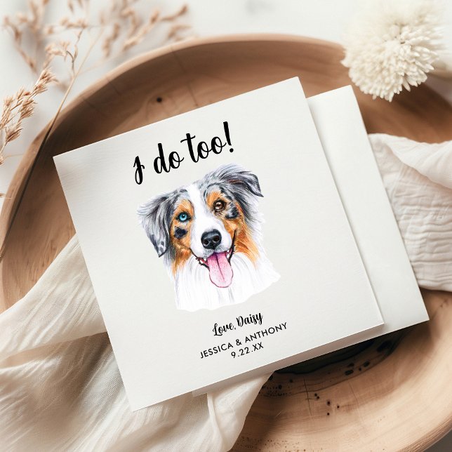 Guardanapo De Papel Casamento de Cachorros Napkins (Criador carregado)