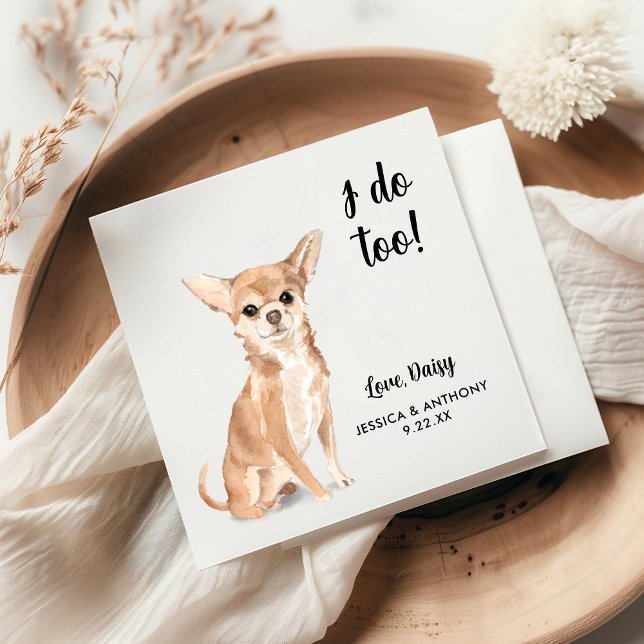 Guardanapo De Papel Casamento de Cachorros Napkins (Criador carregado)