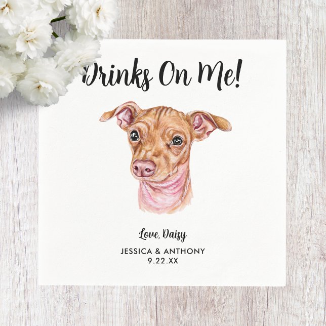 Guardanapo De Papel Casamento de Cachorros Napkins (Criador carregado)