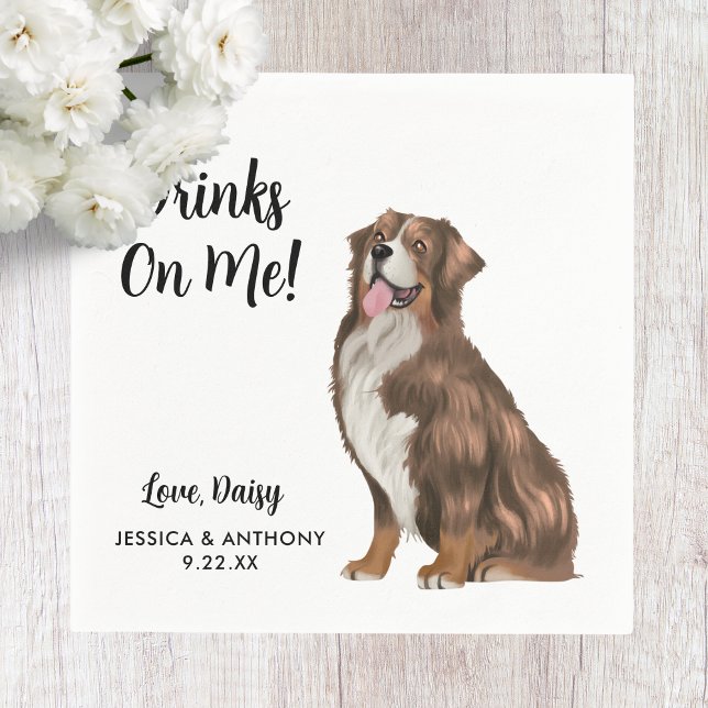 Guardanapo De Papel Casamento de Cachorros Napkins (Criador carregado)