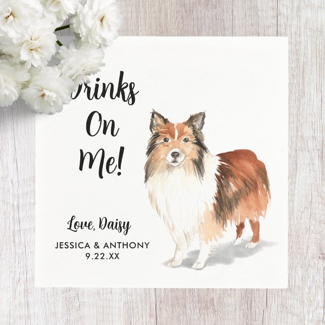 Guardanapo De Papel Casamento de Cachorros Napkins (Criador carregado)