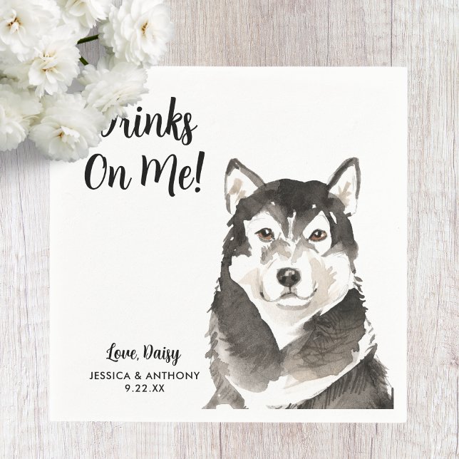 Guardanapo De Papel Casamento de Cachorros Napkins (Criador carregado)