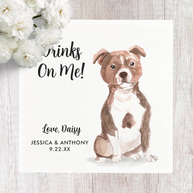 Guardanapo De Papel Casamento de Cachorros Napkins (Criador carregado)