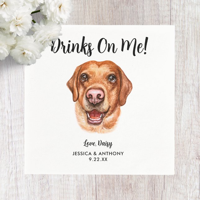 Guardanapo De Papel Casamento de Cachorros Napkins (Criador carregado)