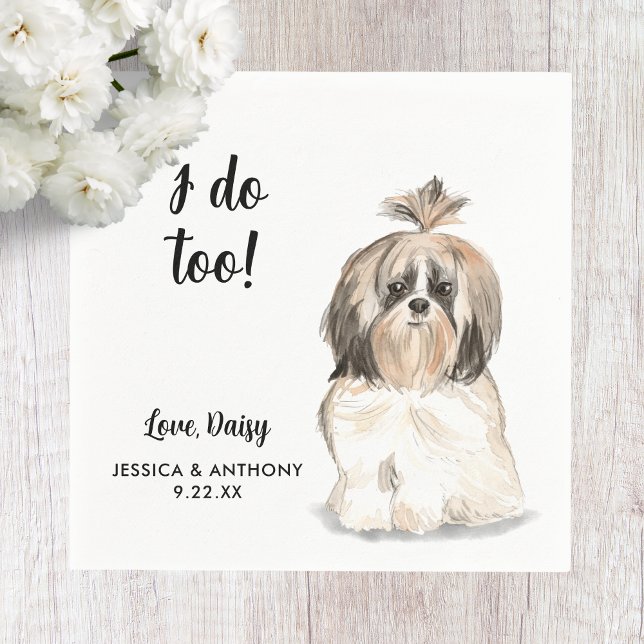 Guardanapo De Papel Casamento de Cachorros Napkins (Criador carregado)