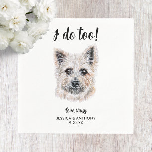 Guardanapo De Papel Casamento de Cachorros Napkins
