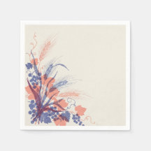 Casamento de Cevada e Uvas Risograph Cauda de Rapo