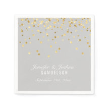 Casamento de Confetti, Dourado, de CINZAS LUMINOSA
