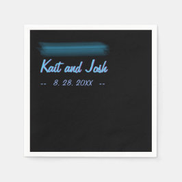 Guardanapo De Papel Casamento de Estilo de Fab Elegante Minimalista