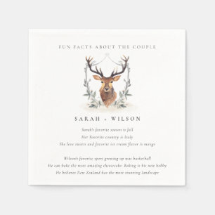 Guardanapo De Papel Casamento De Fatos De Fatos De Fatos De Dusky Deer