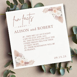 Guardanapo De Papel Casamento de Fatos Simples e Únicos de Trendy