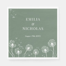 Casamento de Flores Silvestres com Vegetação Mínim