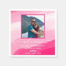 Casamento de fotos com Aquarela Moderna