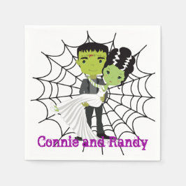 Guardanapo De Papel Casamento de Halloween Napkin