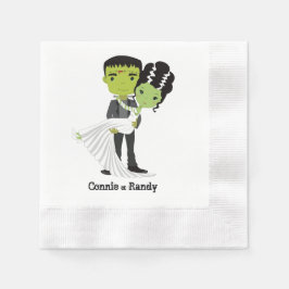 Guardanapo De Papel Casamento de Halloween Napkin