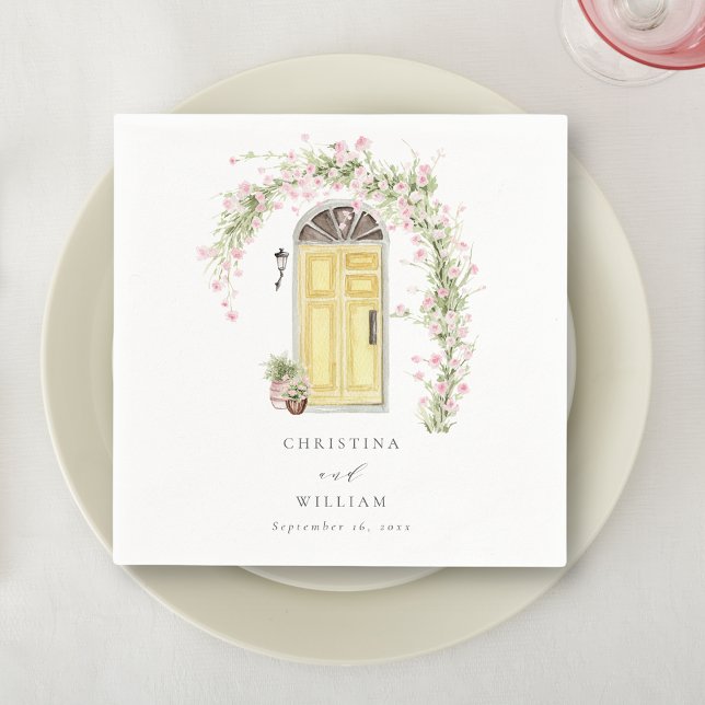 Guardanapo De Papel Casamento de Jardim de Algodão Rosa-Rosa-Rosa-Rosa (Criador carregado)