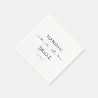 Guardanapo De Papel Casamento de Letra Manual Nós Fazemos Script