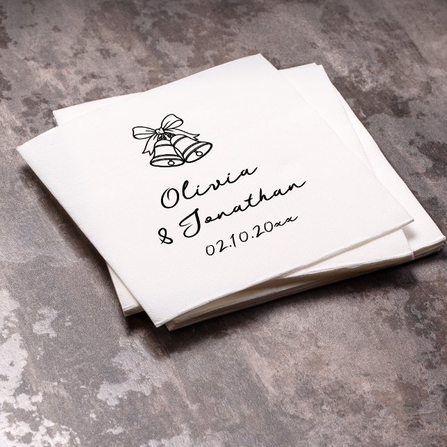 Guardanapo De Papel Casamento De Mão Drawn Quirky Antigo Monney (Criador carregado)