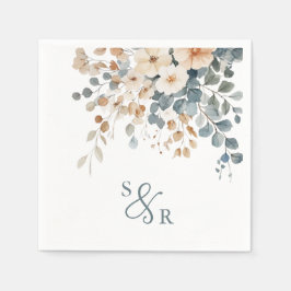 Guardanapo De Papel Casamento De Molho Terrestre De Tonelada Suave