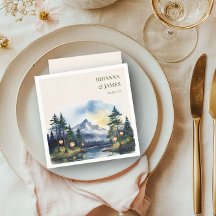 Casamento de Montanha do Lago Twilight