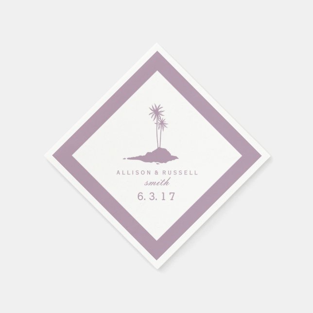 Guardanapo De Papel Casamento de Napkins - Violet (Canto)