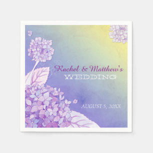 Guardanapo De Papel Casamento de Ombre no Jardim das Noites
