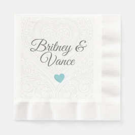Guardanapo De Papel Casamento de Papel Personalizado Napkin