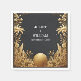 Guardanapo De Papel Casamento de Passagem de Passaporte de Bilhete de 