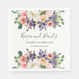 Guardanapo De Papel Casamento de Pessegueira Pêssego Pêssego Floral