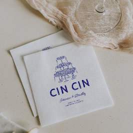 Guardanapo De Papel Casamento de rabisco