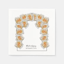 Casamento de Rosas Laranja