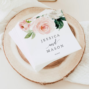 Guardanapo De Papel Casamento de Sangue Brancos Nápoles Cocktail