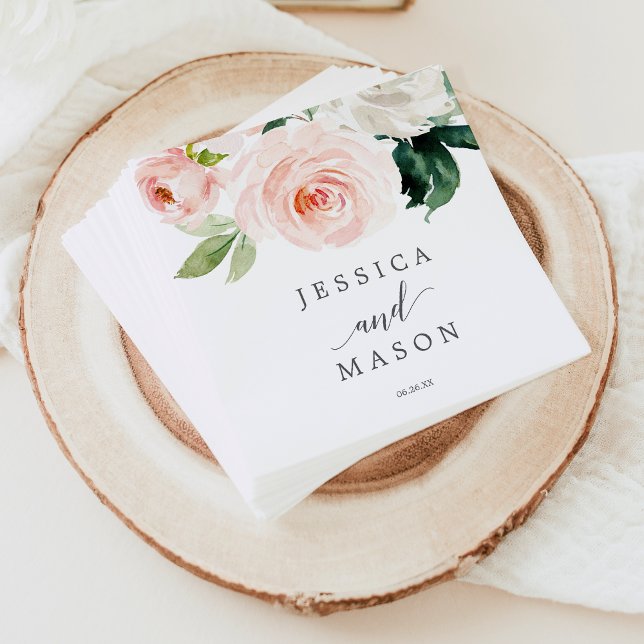 Guardanapo De Papel Casamento de Sangue Brancos Nápoles Cocktail (Criador carregado)