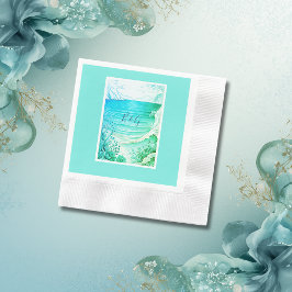 Guardanapo De Papel casamento de vibe na costa azul