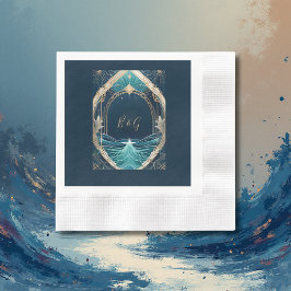 Guardanapo De Papel casamento de vibe na costa azul